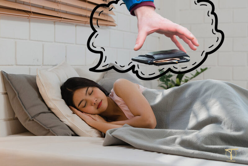 mơ thấy mất tiền
