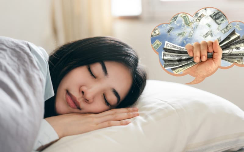 mơ thấy mất tiền