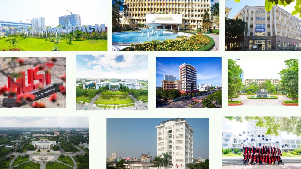 các Trường Đại học top đầu Việt Nam