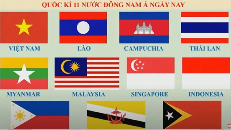 Đông Nam Á có bao nhiêu nước